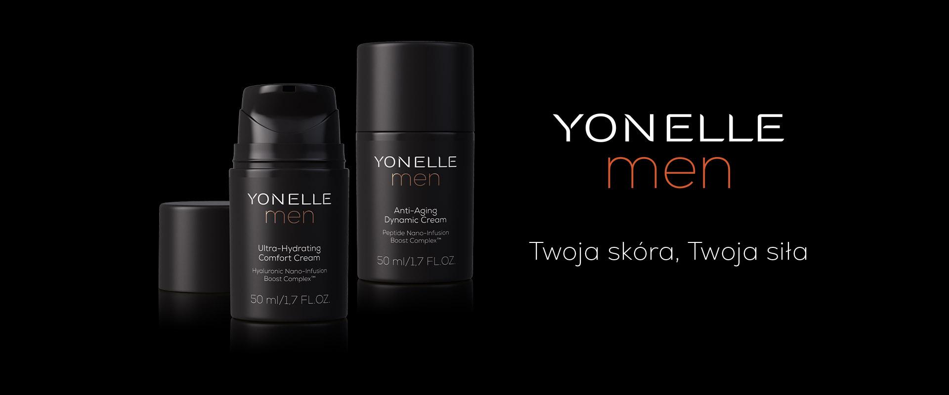 Yonelle Men: twoja skóra - twoja siła